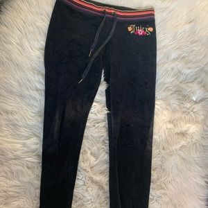 Juicy couture velour pants. Size Extra small (xs)
